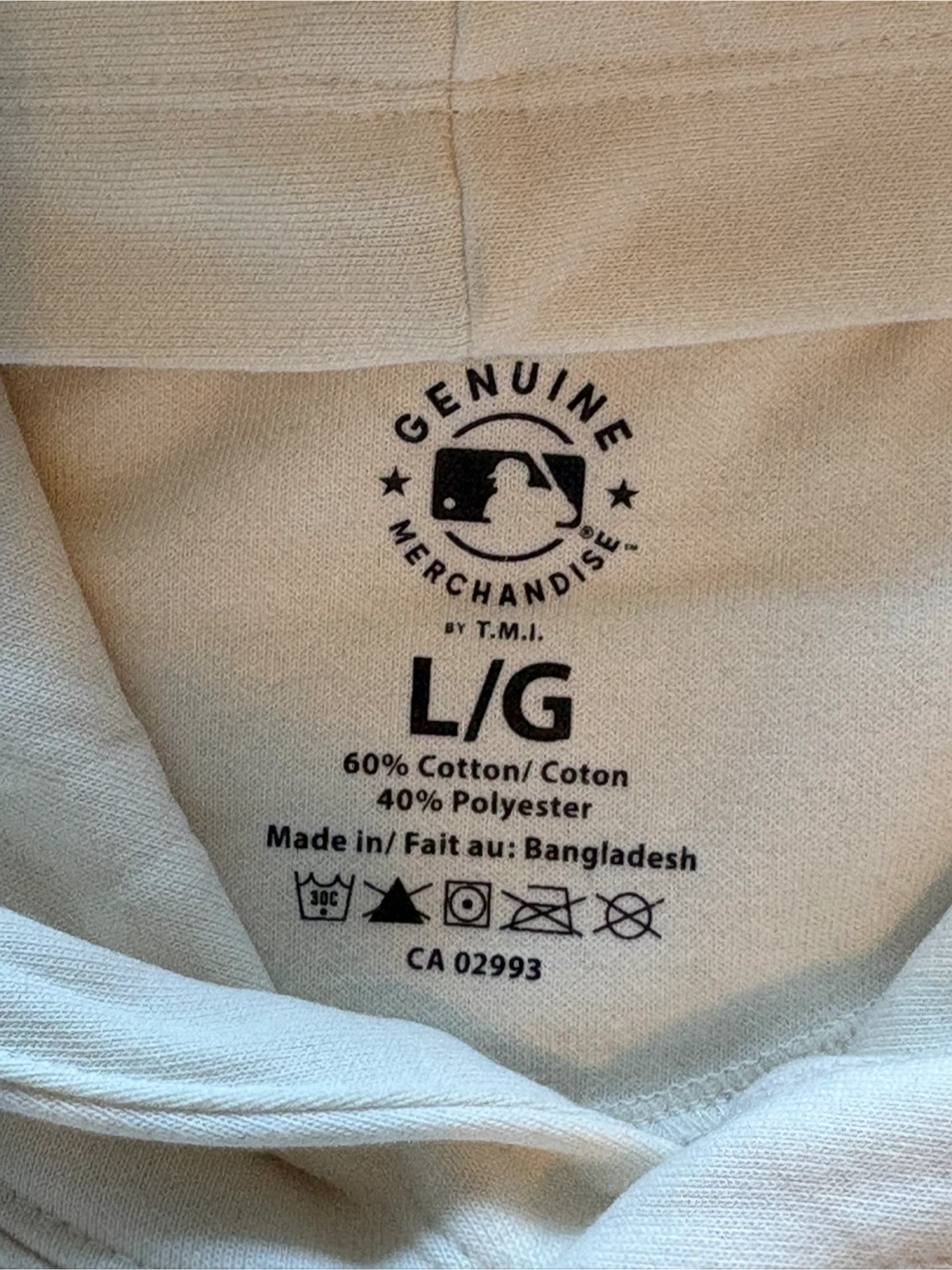 New York Yankees Cream White Hoodie (Med&Large) - photo 4