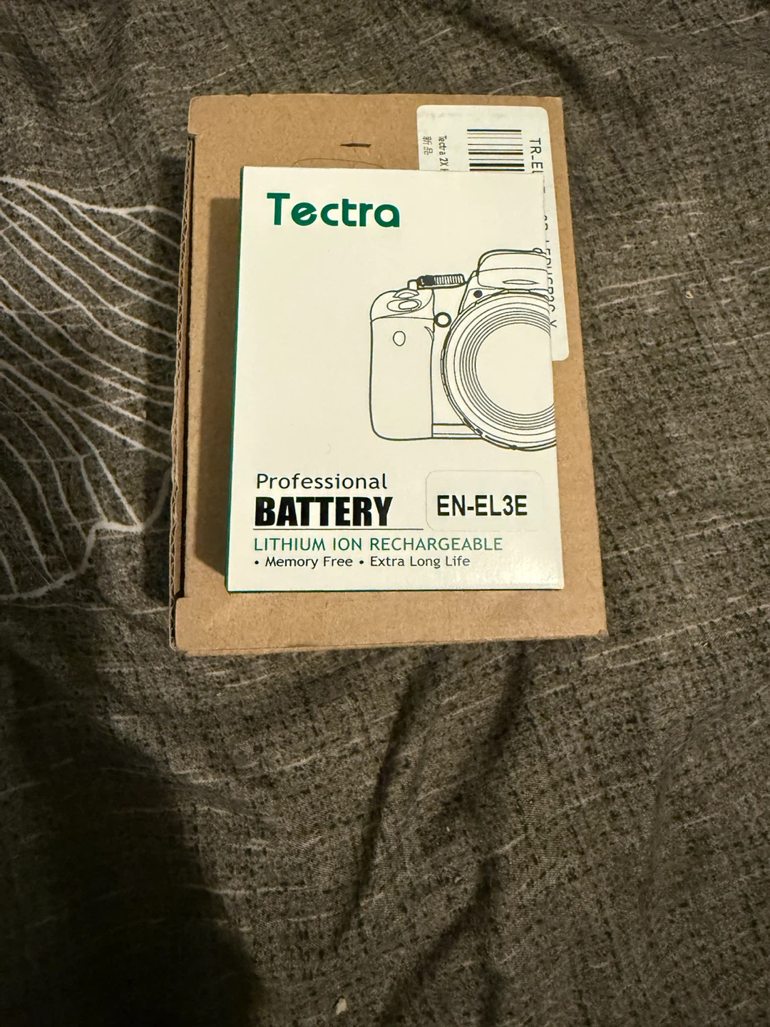 Tectra EN-EL3E Lithium Ion Rechargeable Camera Battery