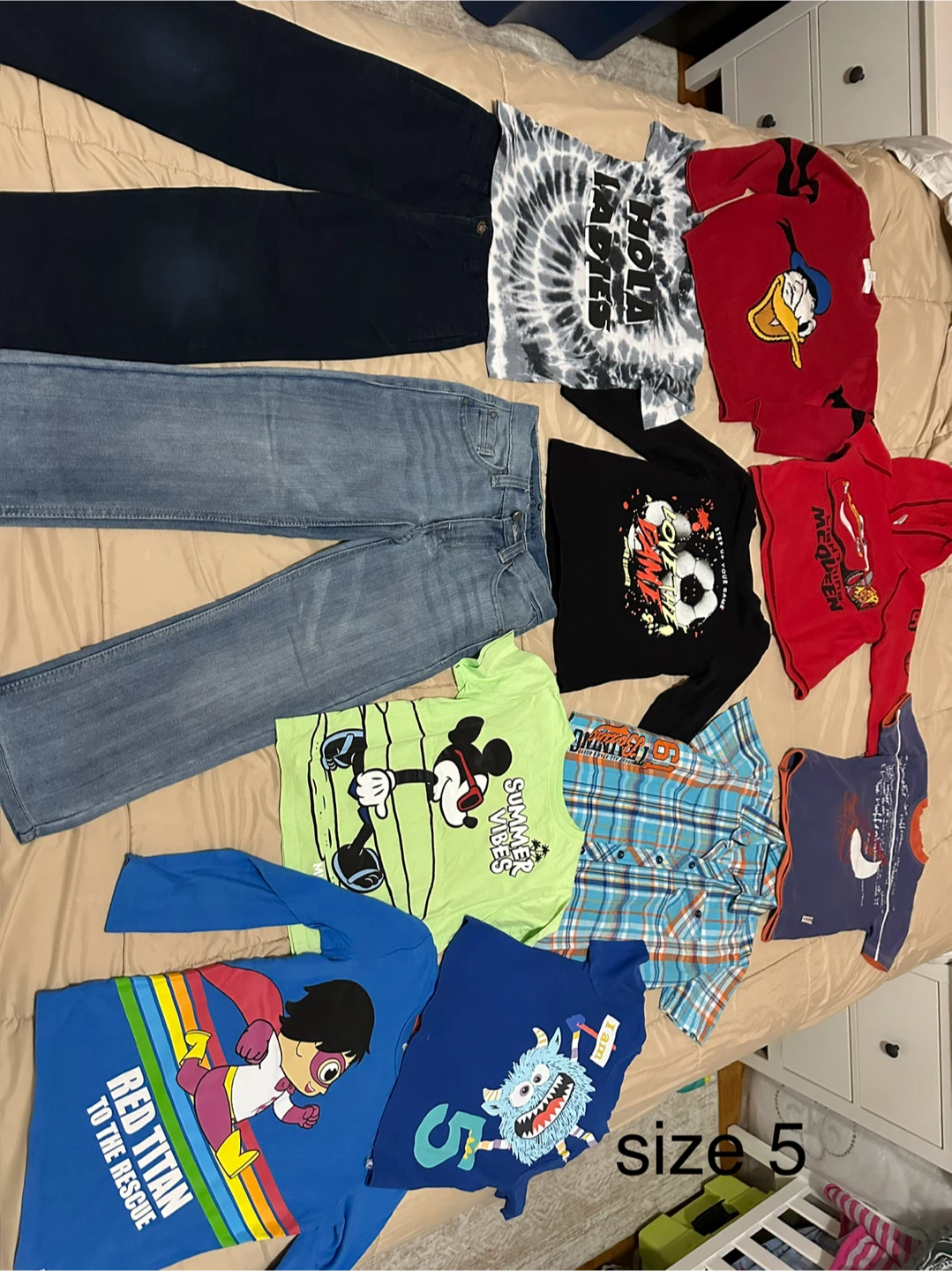 boy size 5 t