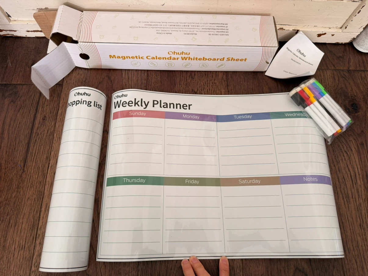 Brand New Magnetic Weekly Planner and Shopping List - photo 2