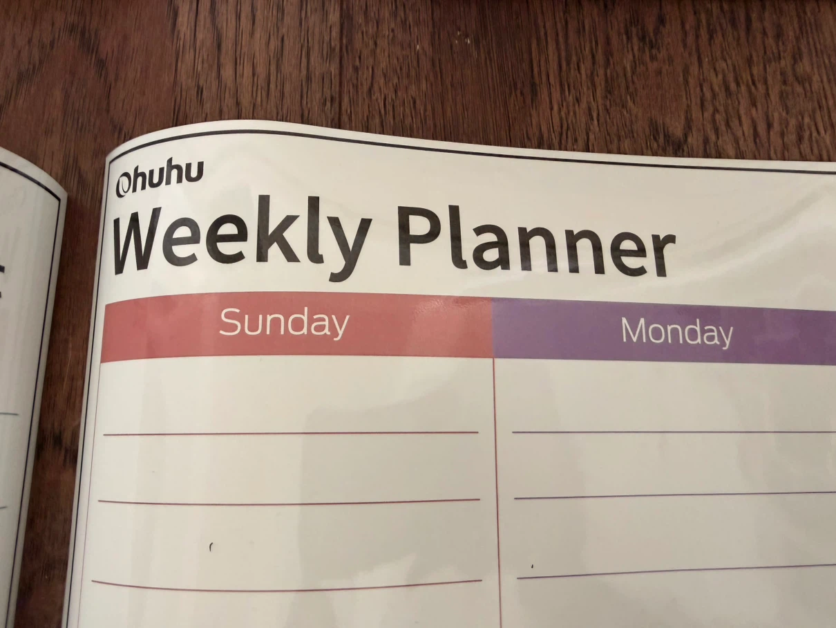 Brand New Magnetic Weekly Planner and Shopping List - photo 4
