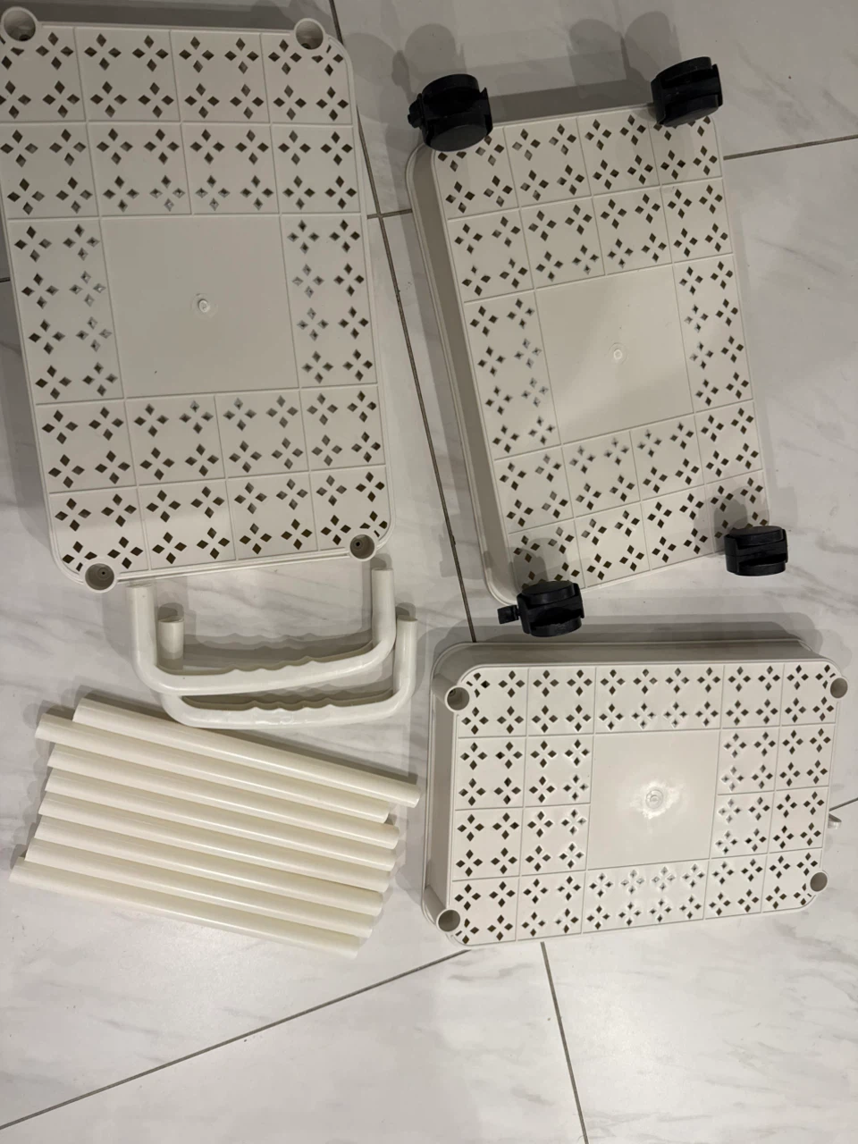 3-Tier Rolling Storage Cart - photo 2