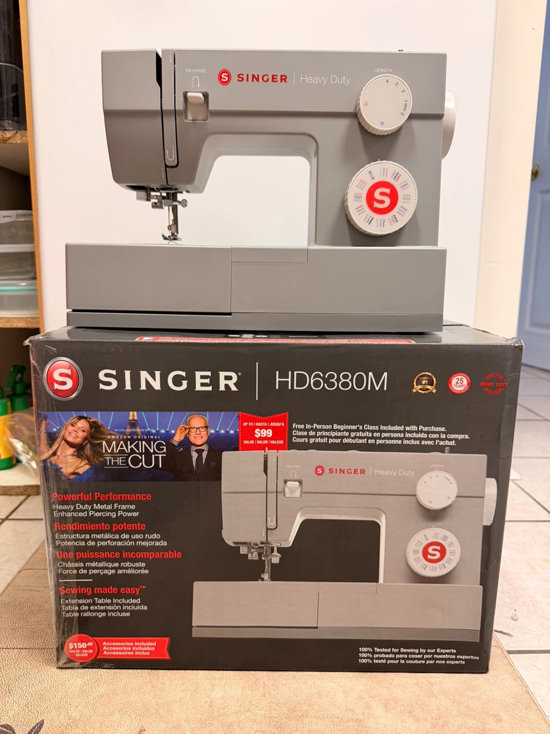 Singer Heavy Duty HD6380M Sewing Machine