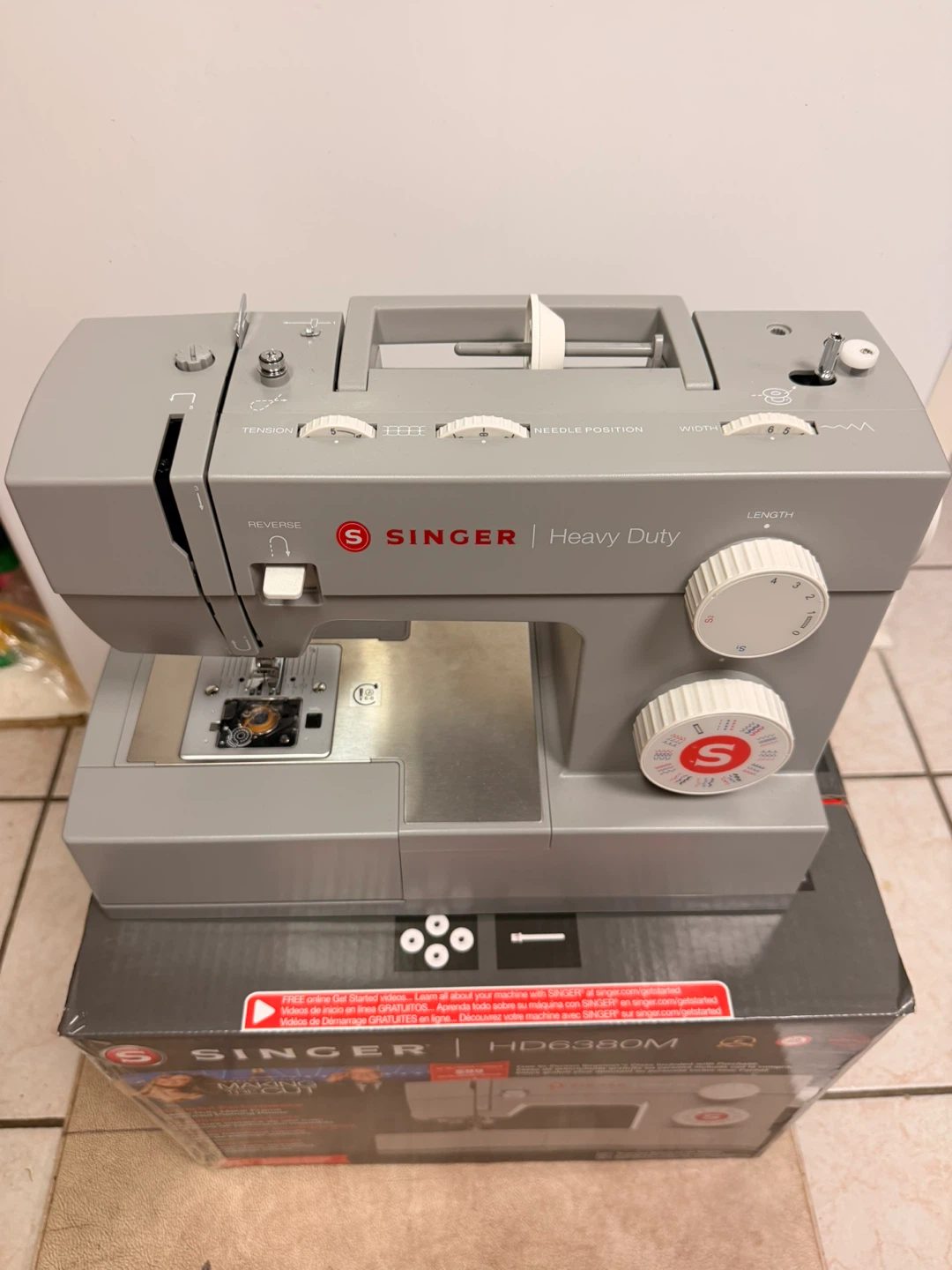 Singer Heavy Duty HD6380M Sewing Machine - photo 3