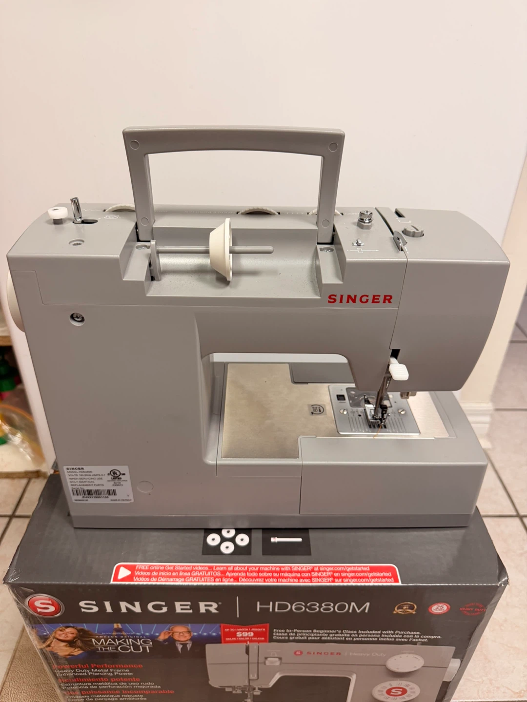 Singer Heavy Duty HD6380M Sewing Machine - photo 4