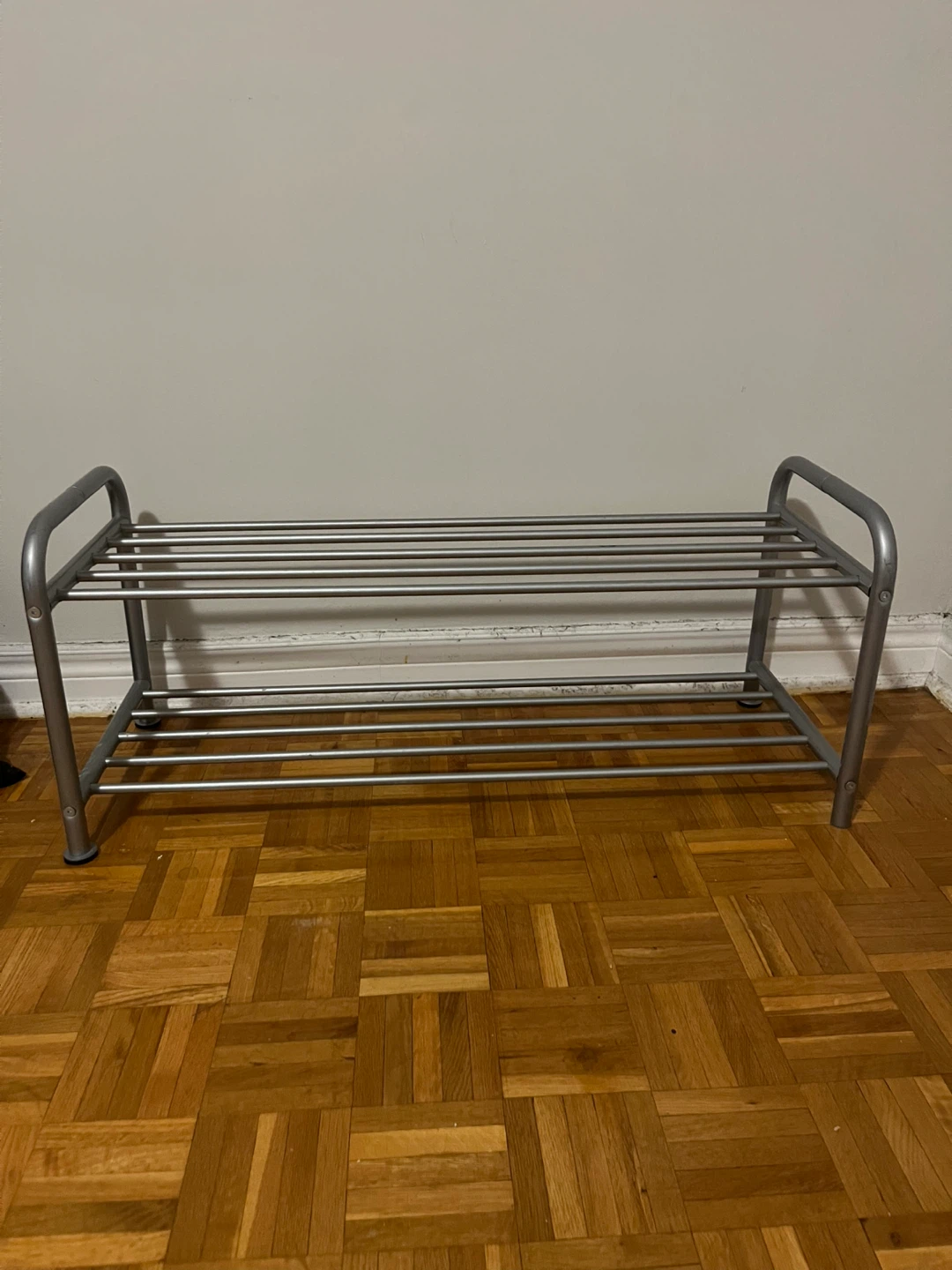 2-Tier Metal Shoe Rack