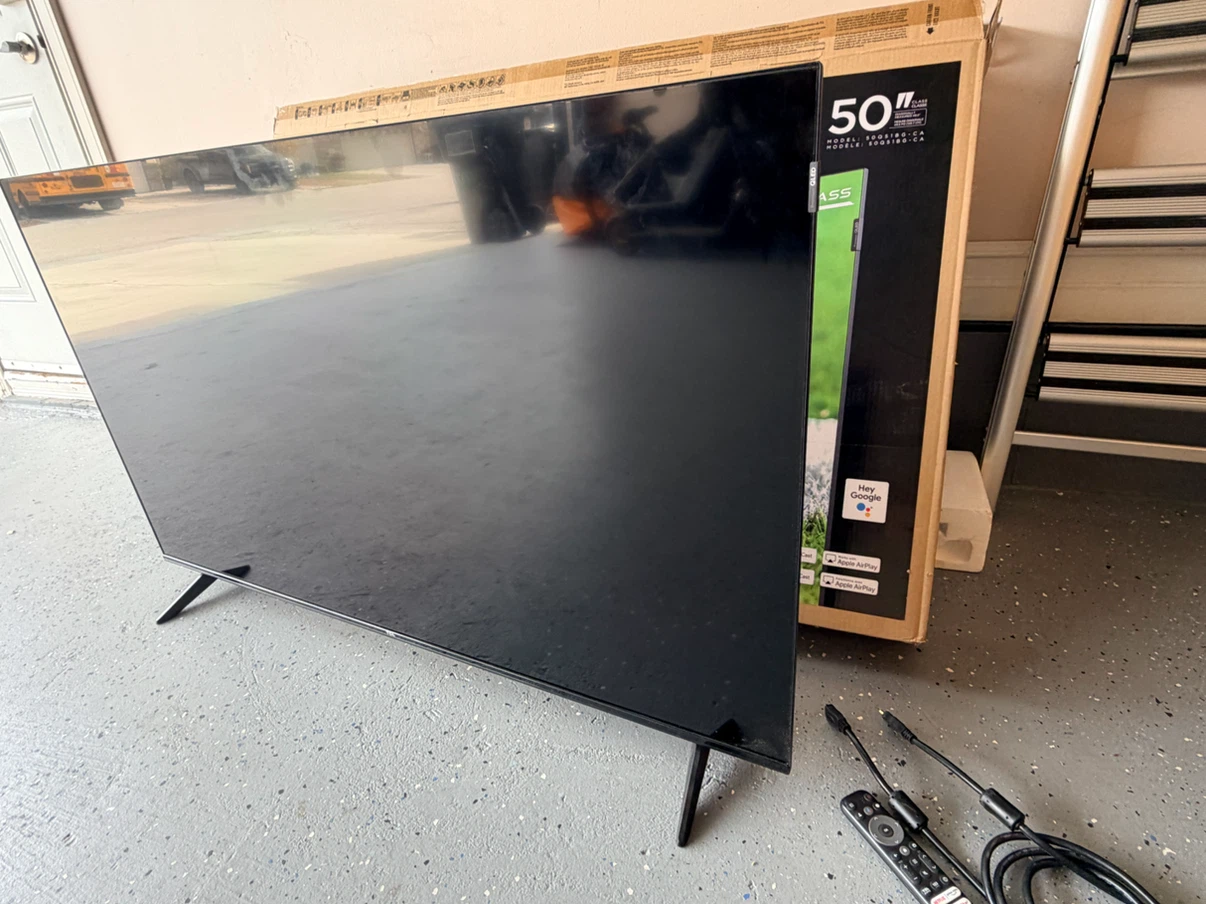 TCL 50" 4K QLED Smart Google TV