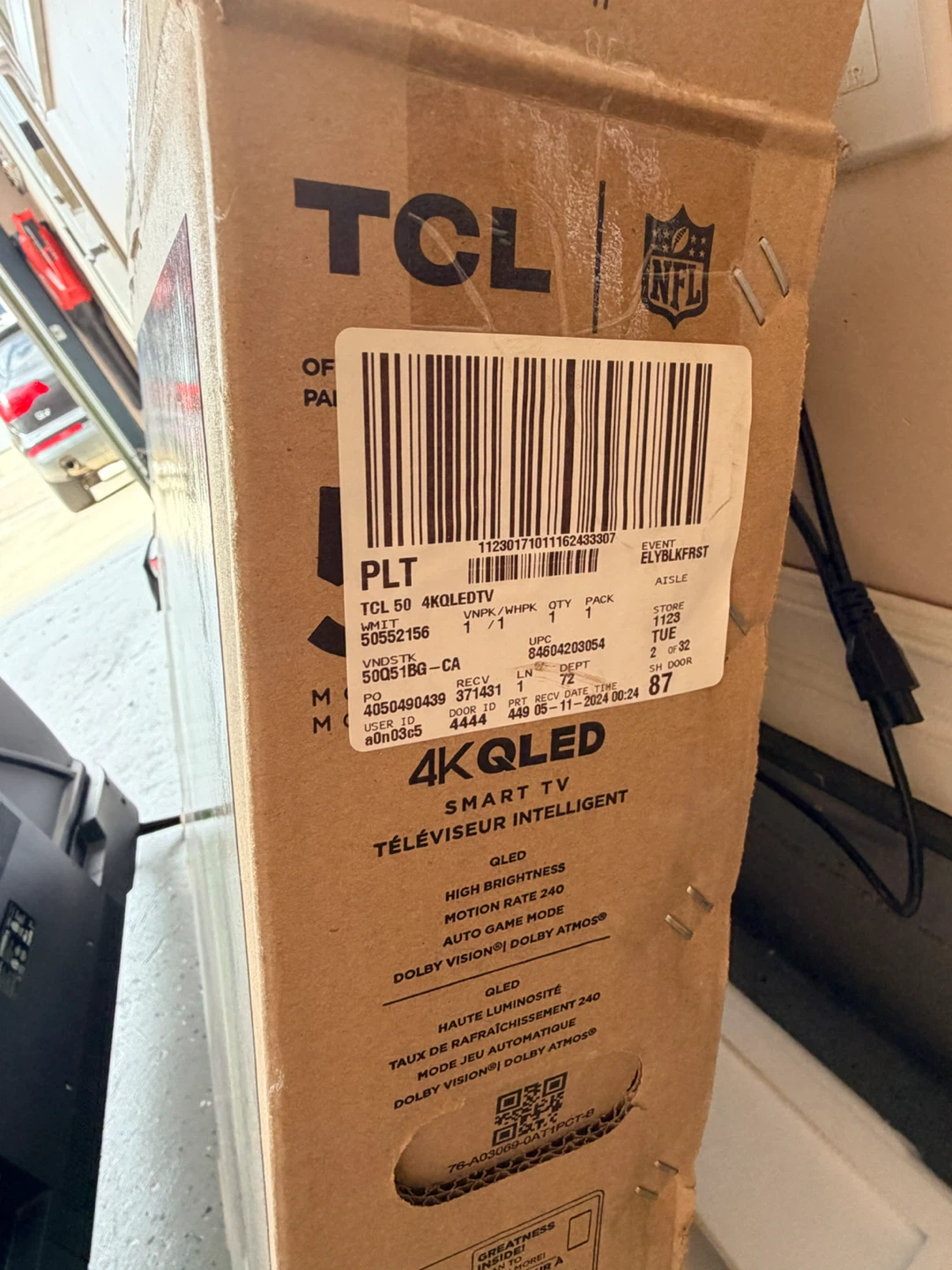 TCL 50" 4K QLED Smart Google TV - photo 3