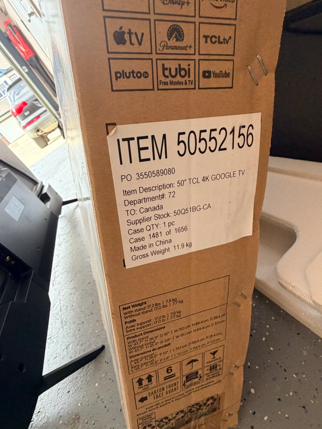 TCL 50" 4K QLED Smart Google TV - photo 4