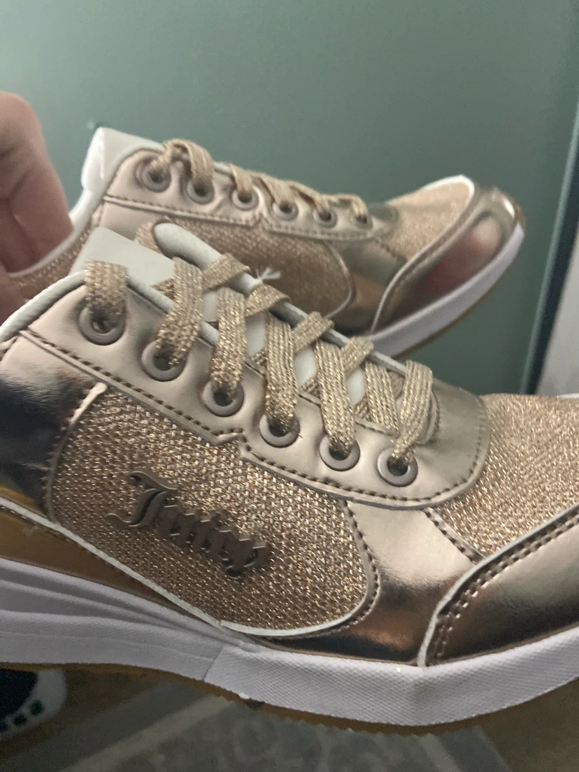Juicy Couture Rose Gold Sneakers