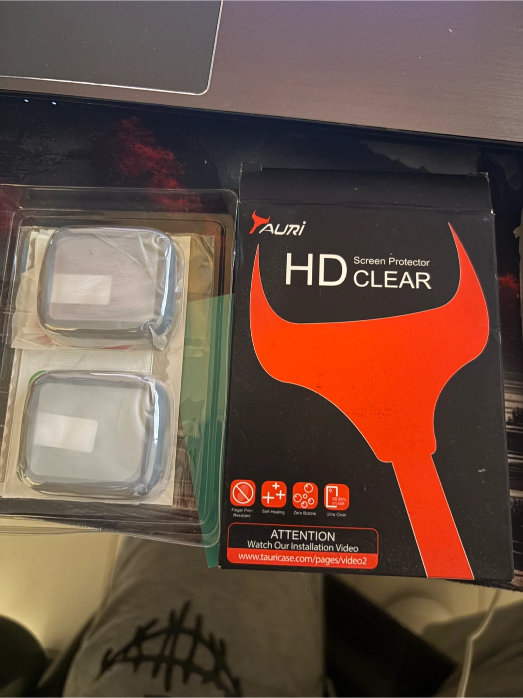 TAURI Apple Watch 42mm Screen Protector Cases