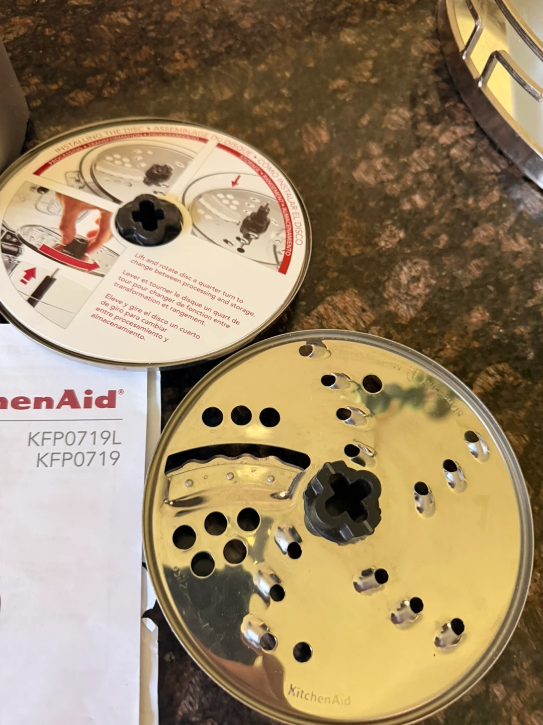 New KitchenAid Food Processor KFP0719 - photo 4