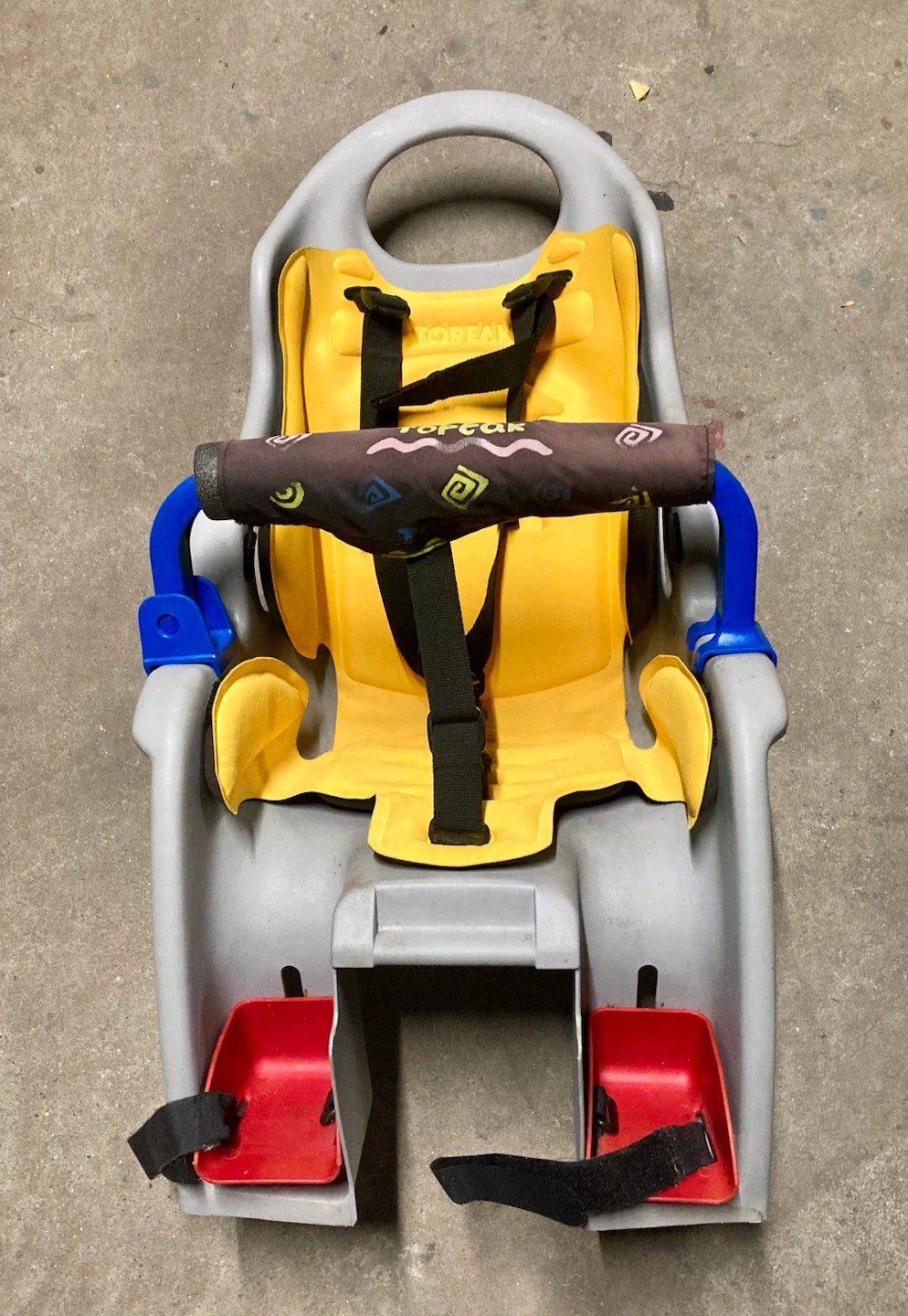 Topeak BabySeat II Detachable Rear Bike Seat with rear rack