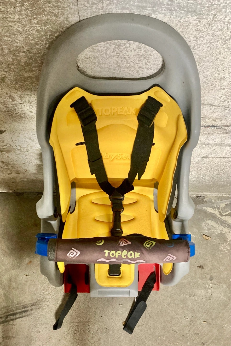 Topeak BabySeat II Detachable Rear Bike Seat with rear rack - photo 2
