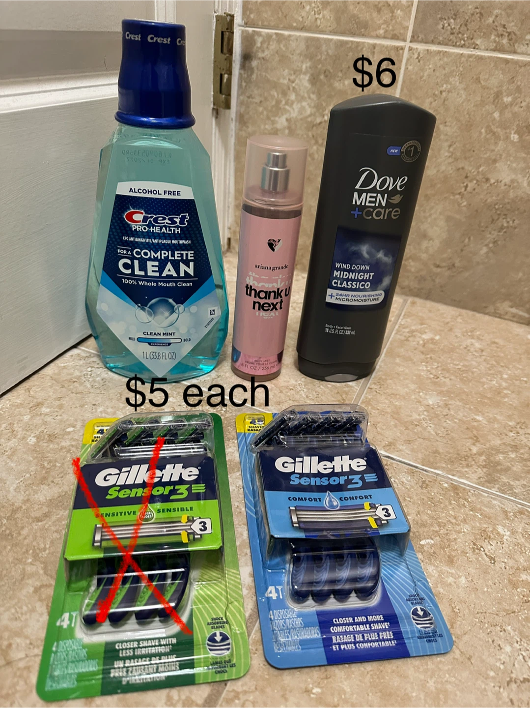 Assorted Personal Care Products