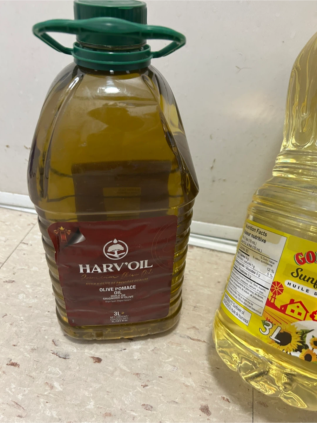 Cooking Oil Bundle: Golden Ray Sunflower and Harv'oil Olive