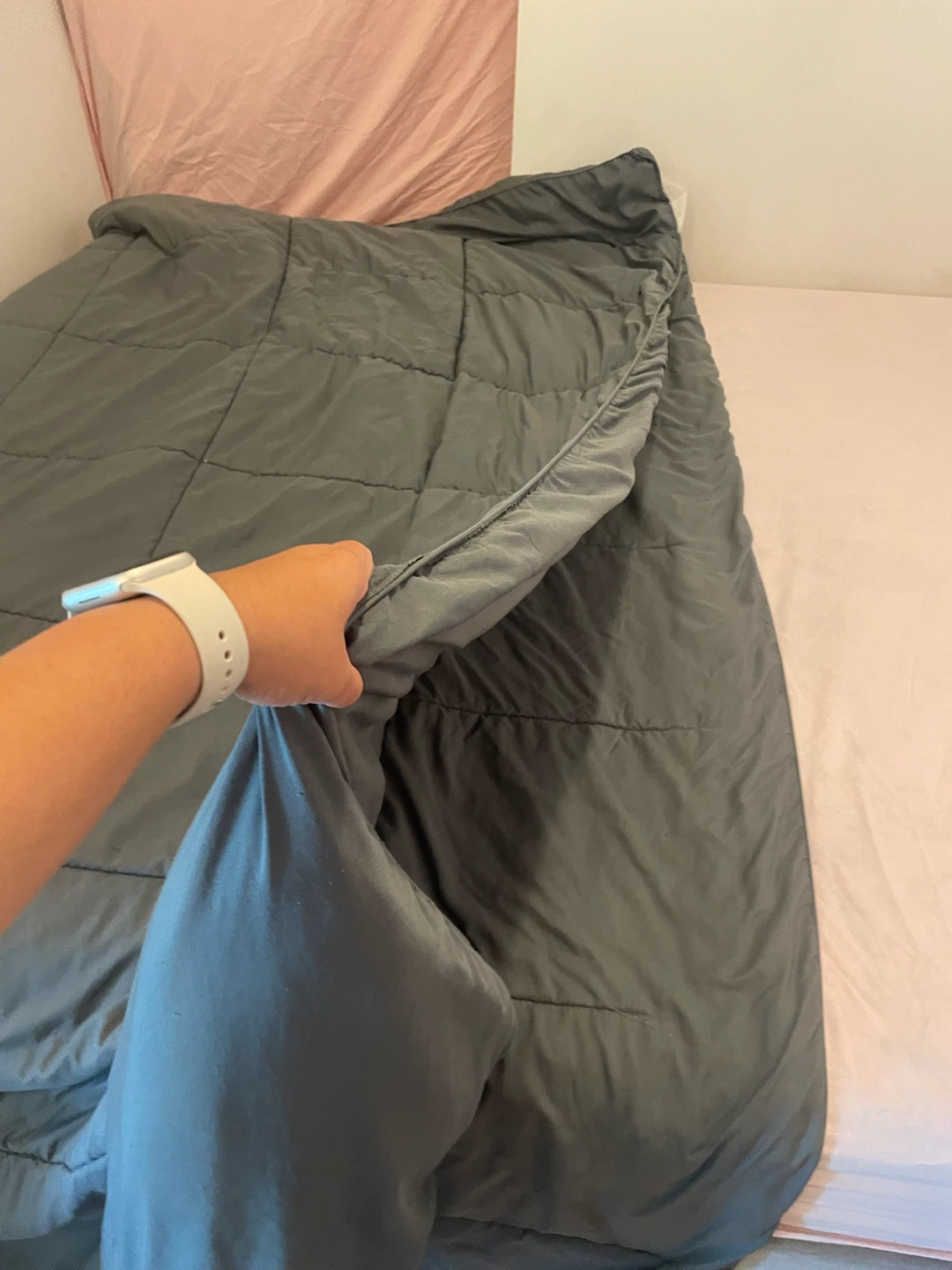 Dark Grey Weighted Blanket / Duvet - photo 2