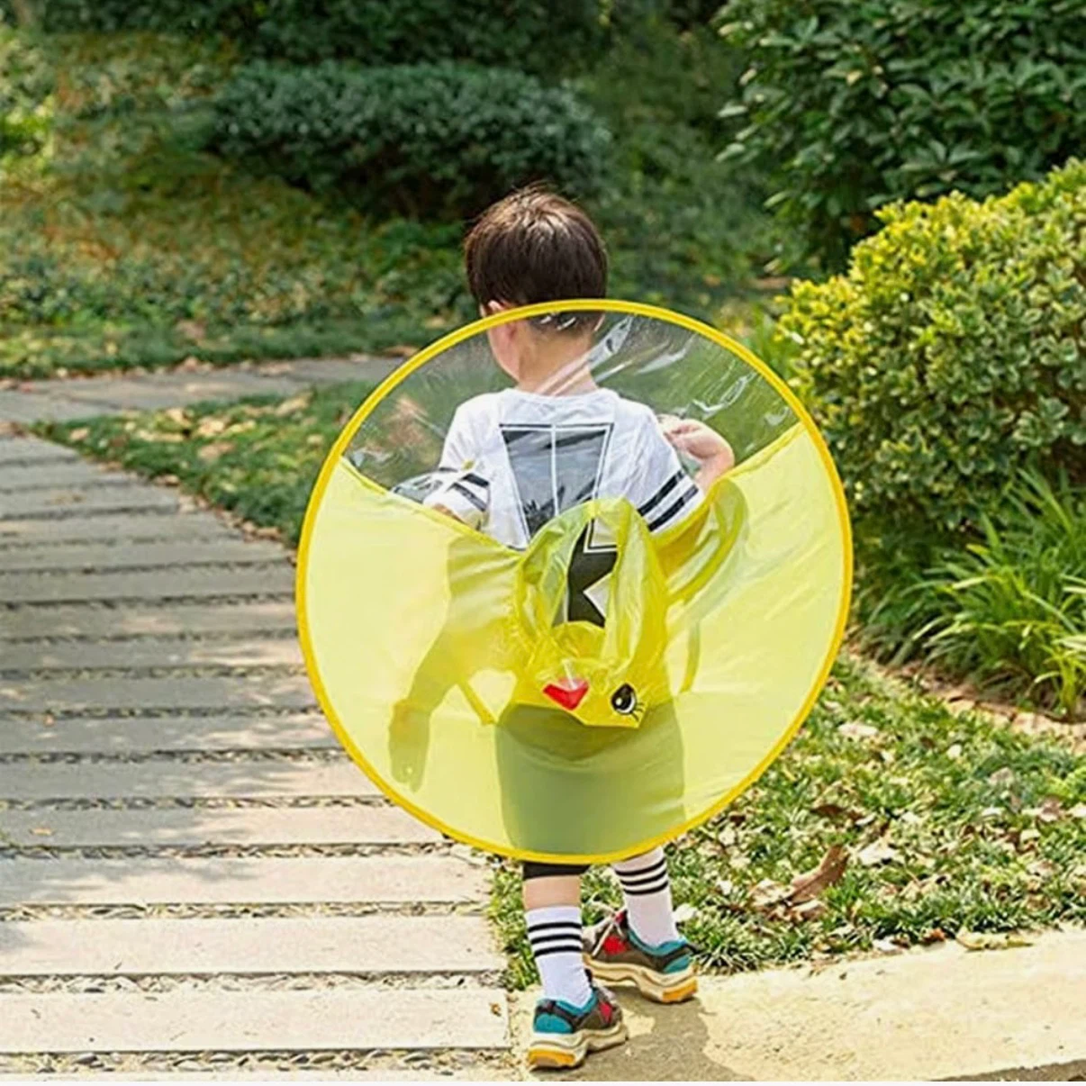 Super Cute Kids Duck Raincoat - photo 3