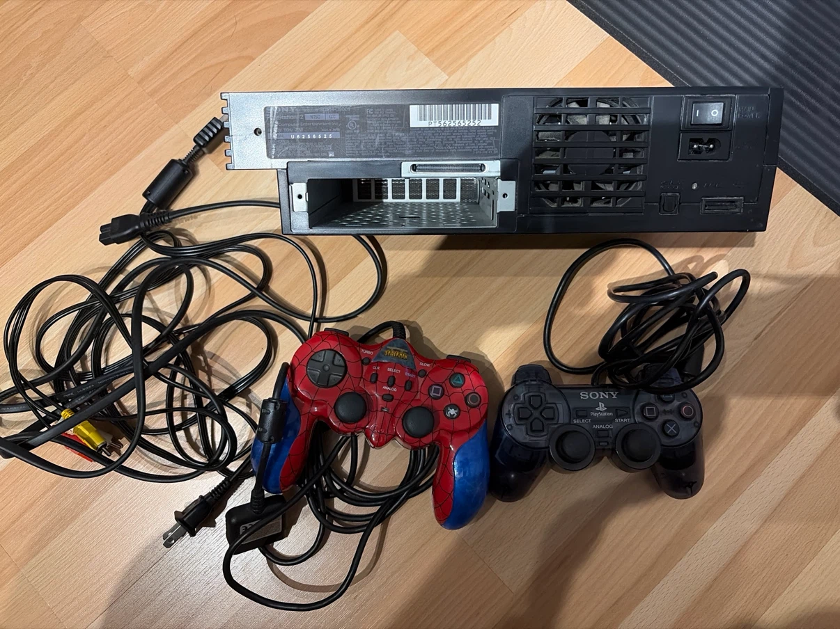 Sony PlayStation 2 Console with Two Controllers - photo 3