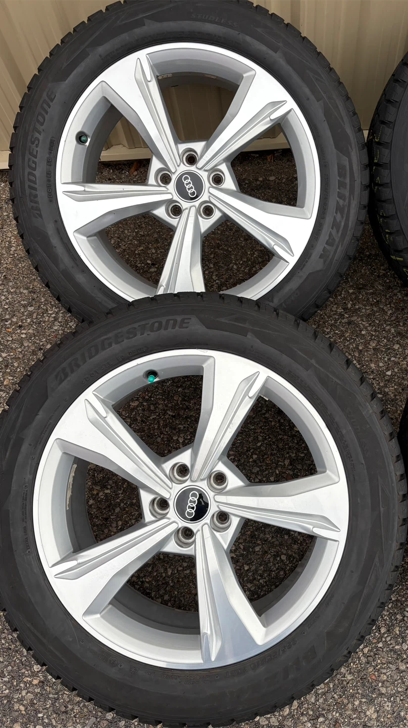4 x 235/55/19 107S BRIDGESTONE WINTER TIRES AND AUDI RIMS $1750 - photo 3