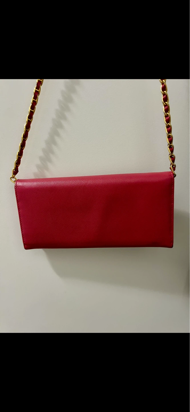 Authentic Prada Saffiano WOC Bag - Fuchsia Pink - photo 3