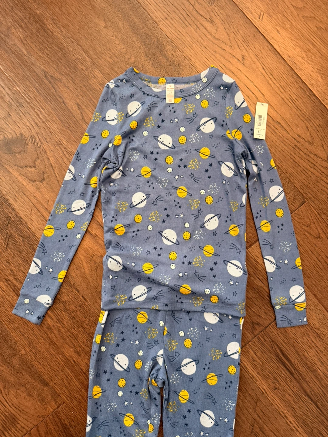 Brand New Joe Fresh Kids Space Pajama Set - Large 10-12 - photo 3