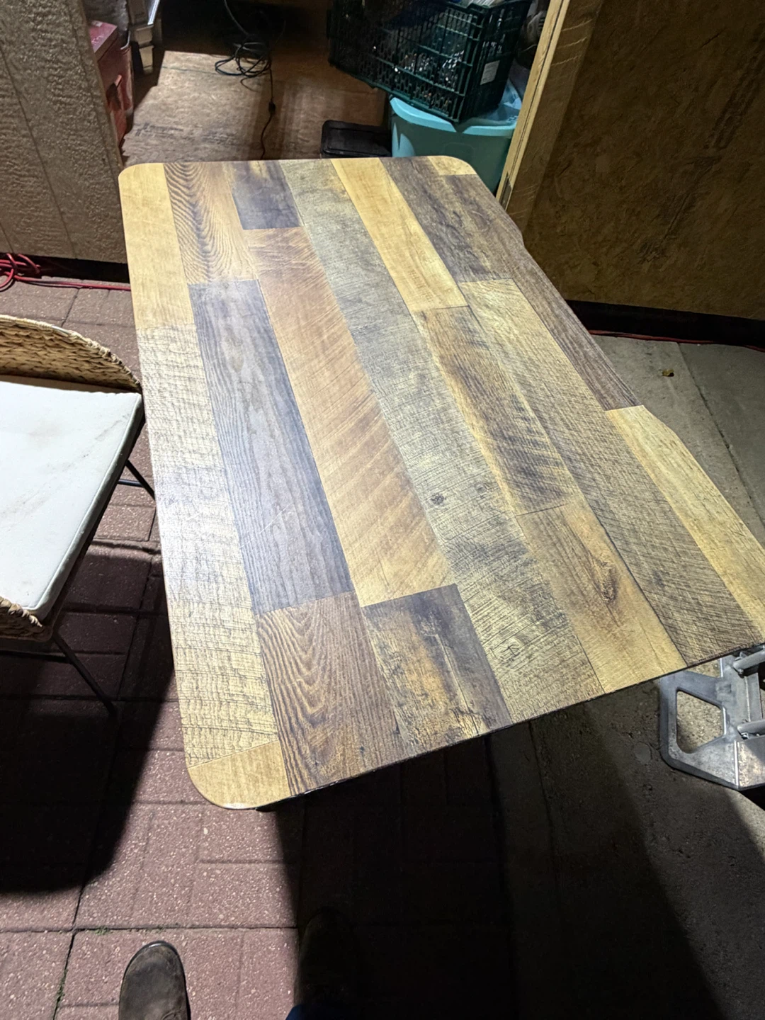 Standing Desk with Plank-Style Top - photo 3