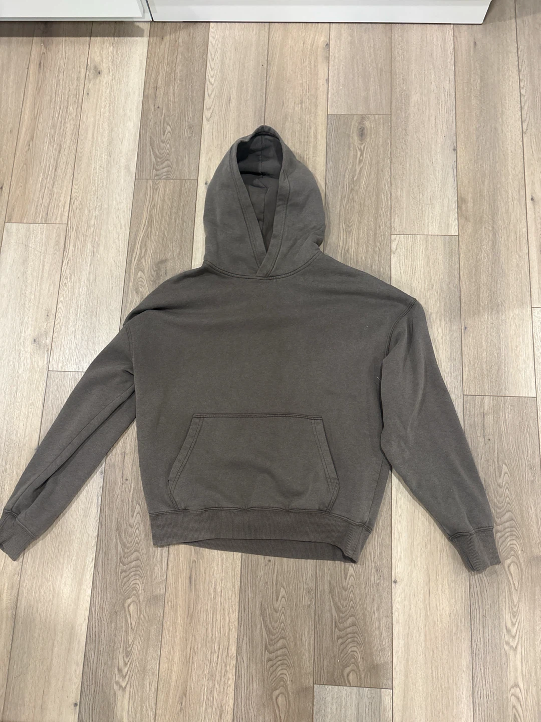 Brown hoodie