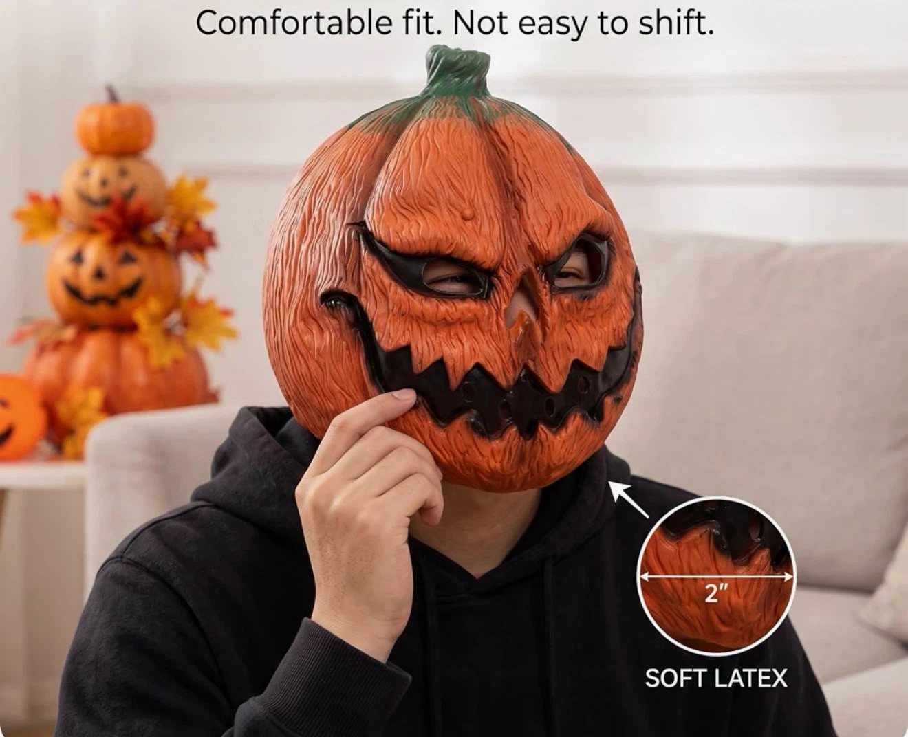 Halloween Pumpkin Mask (2 masks) - photo 3