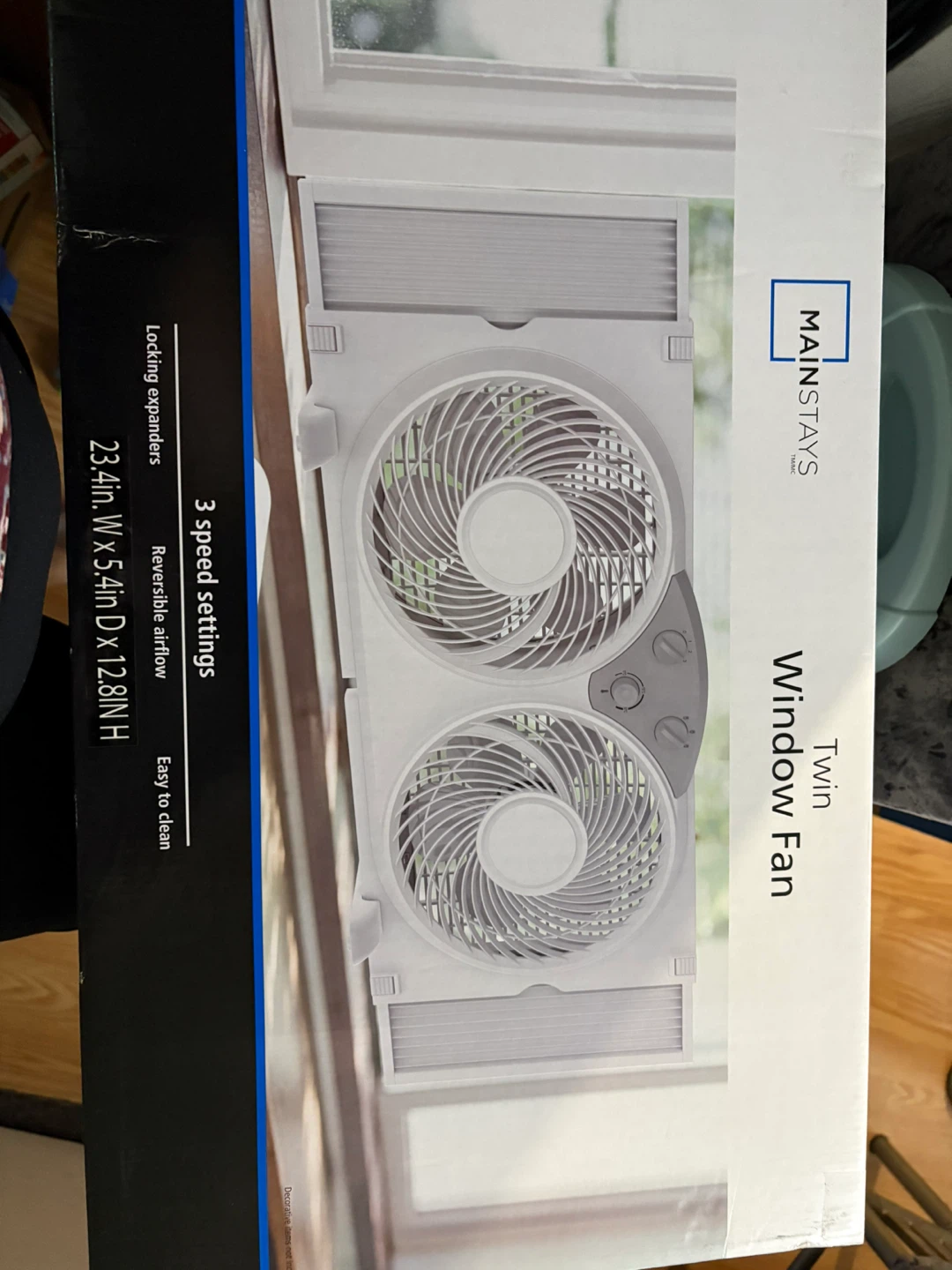Mainstays Twin Window Fan