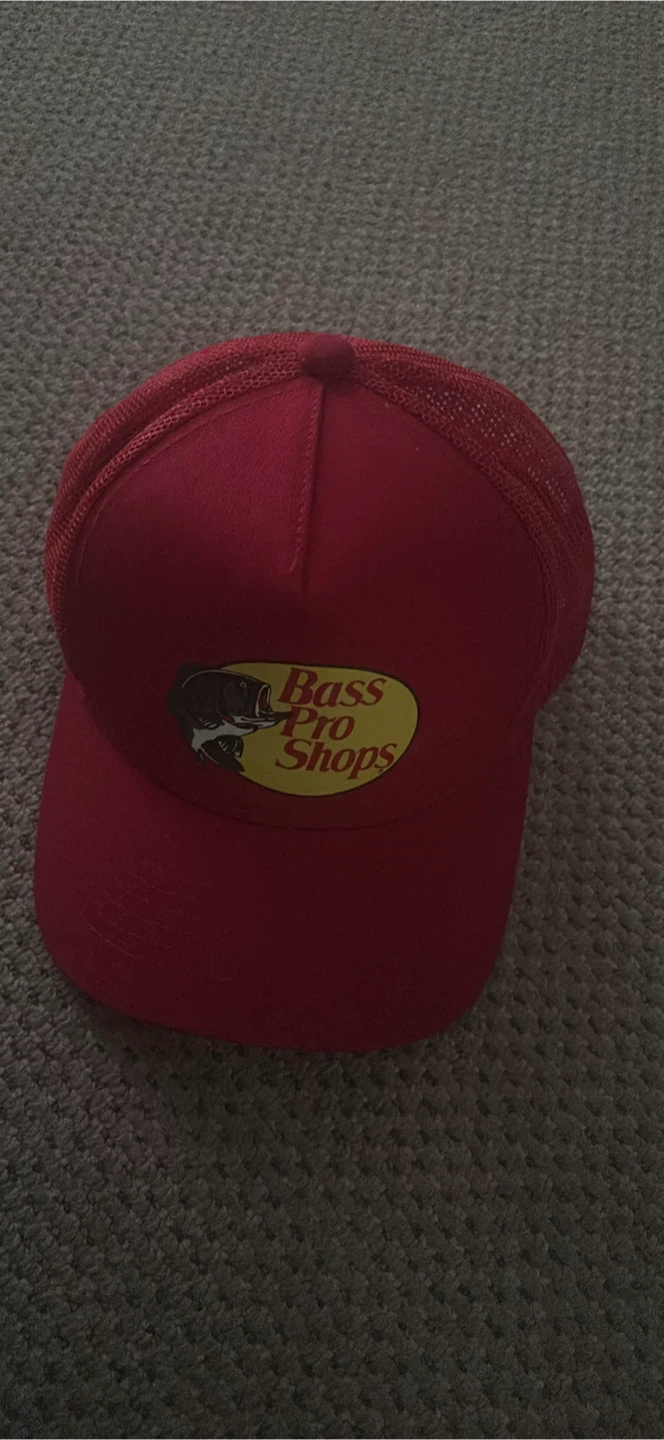 Red Bass Pro Shops Mesh Trucker Hat - photo 3