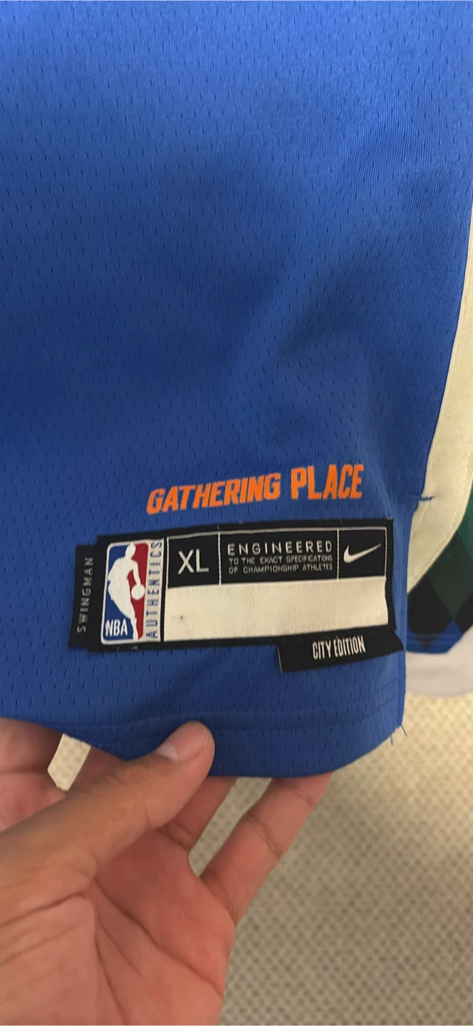 Nike Giannis Antetokounmpo Milwaukee Bucks Jersey XL - photo 4