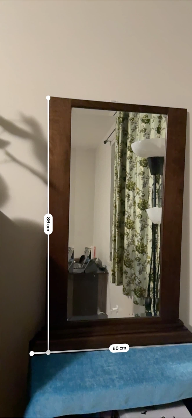 Wooden Mirror for Sale | Move-Out Sale