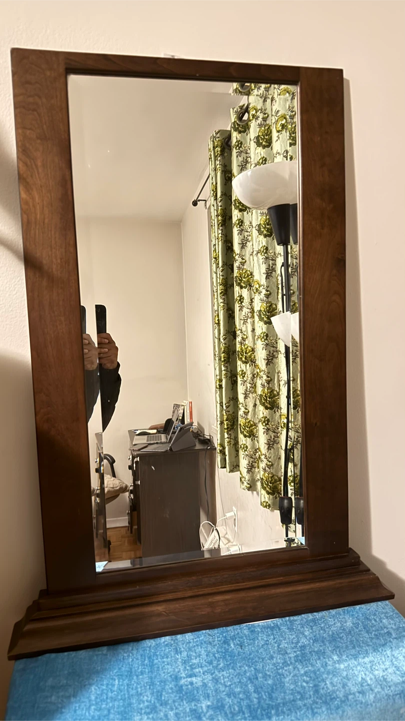 Wooden Mirror for Sale | Move-Out Sale - photo 2