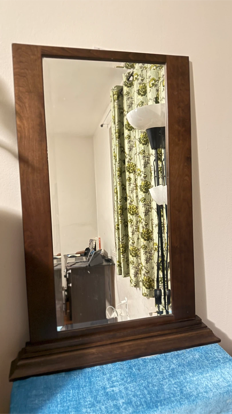 Wooden Mirror for Sale | Move-Out Sale - photo 3