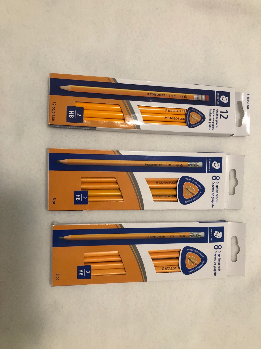 BRAND NEW Staedtler Graphite Pencils - 3 Packs