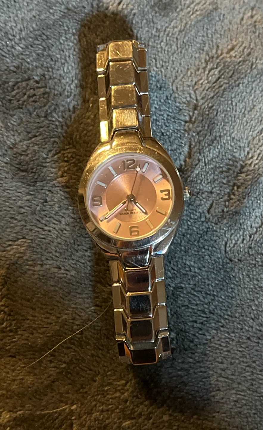Silver-tone women's wrist watch