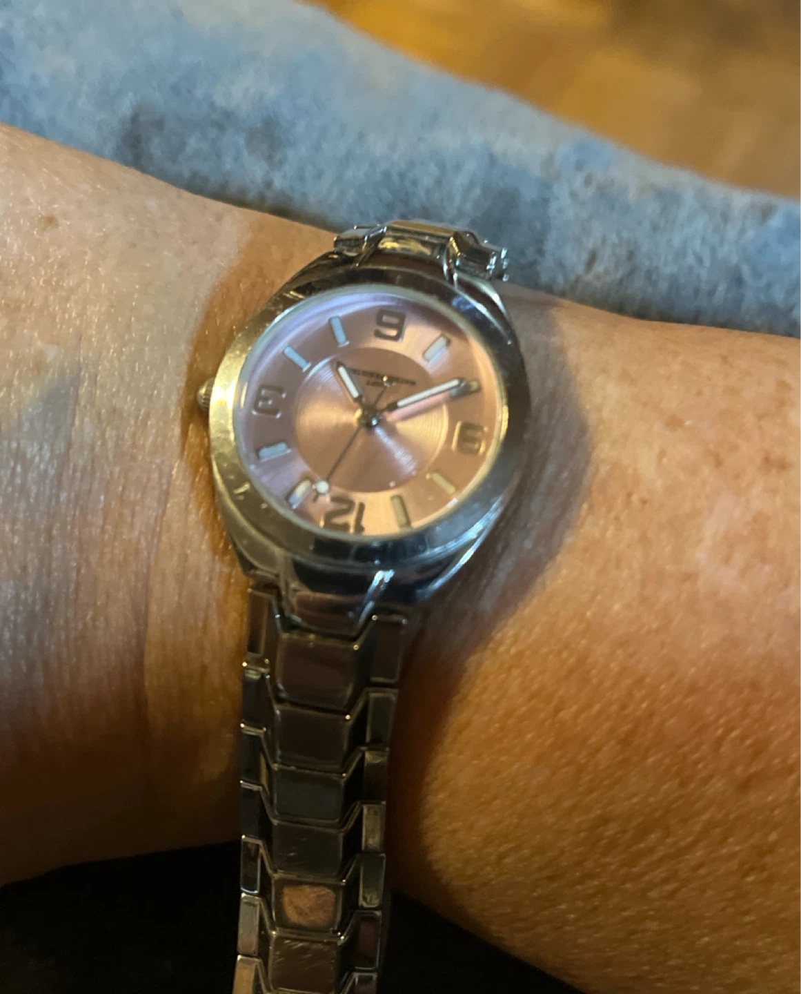 Silver-tone women's wrist watch - photo 5