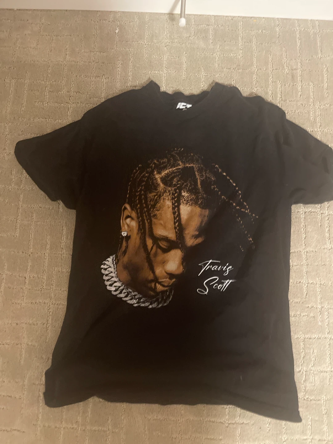 Travis Scott Black Graphic T-Shirt