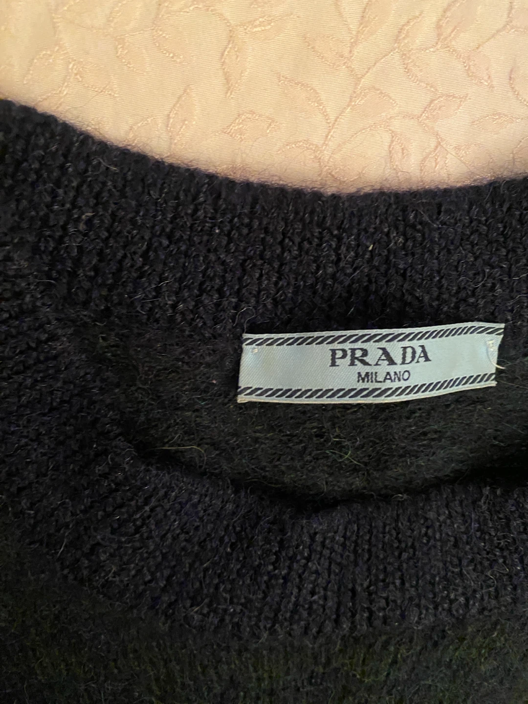 Prada Milano Black cachemire Sweater