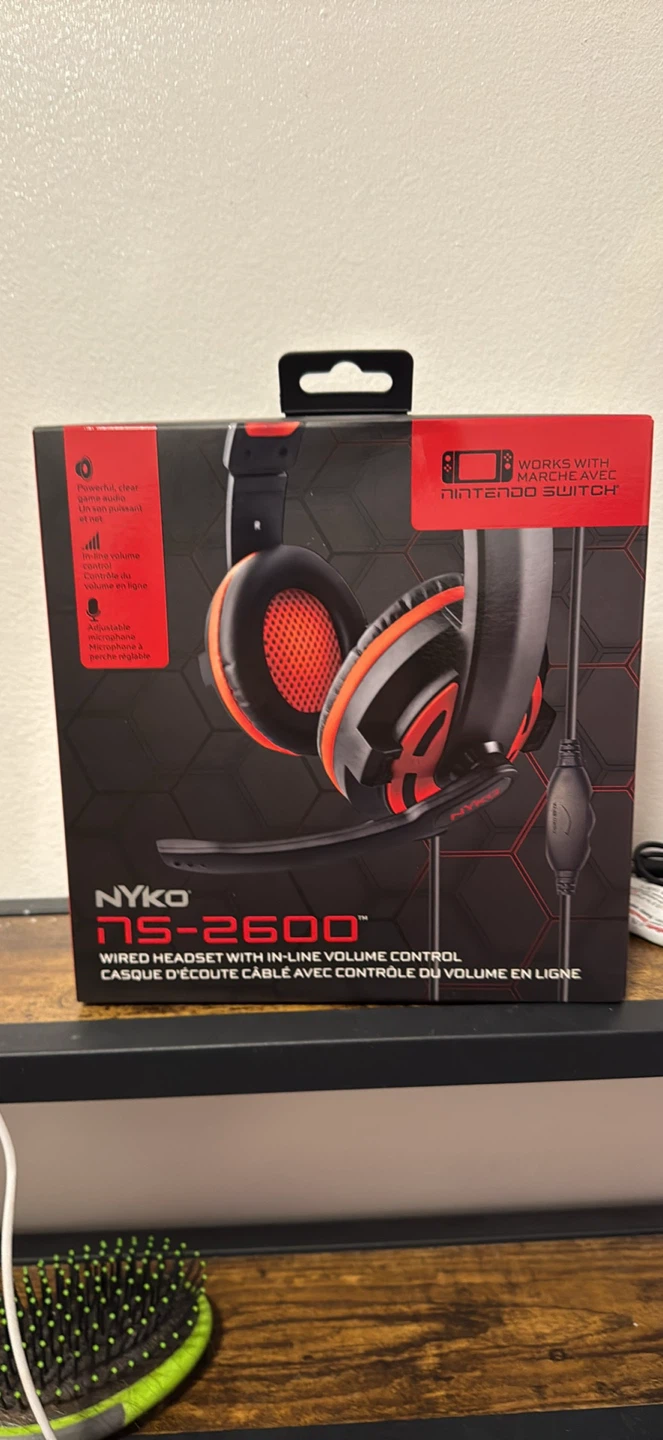 Nyko NS-2600 Wired Headset for Nintendo Switch