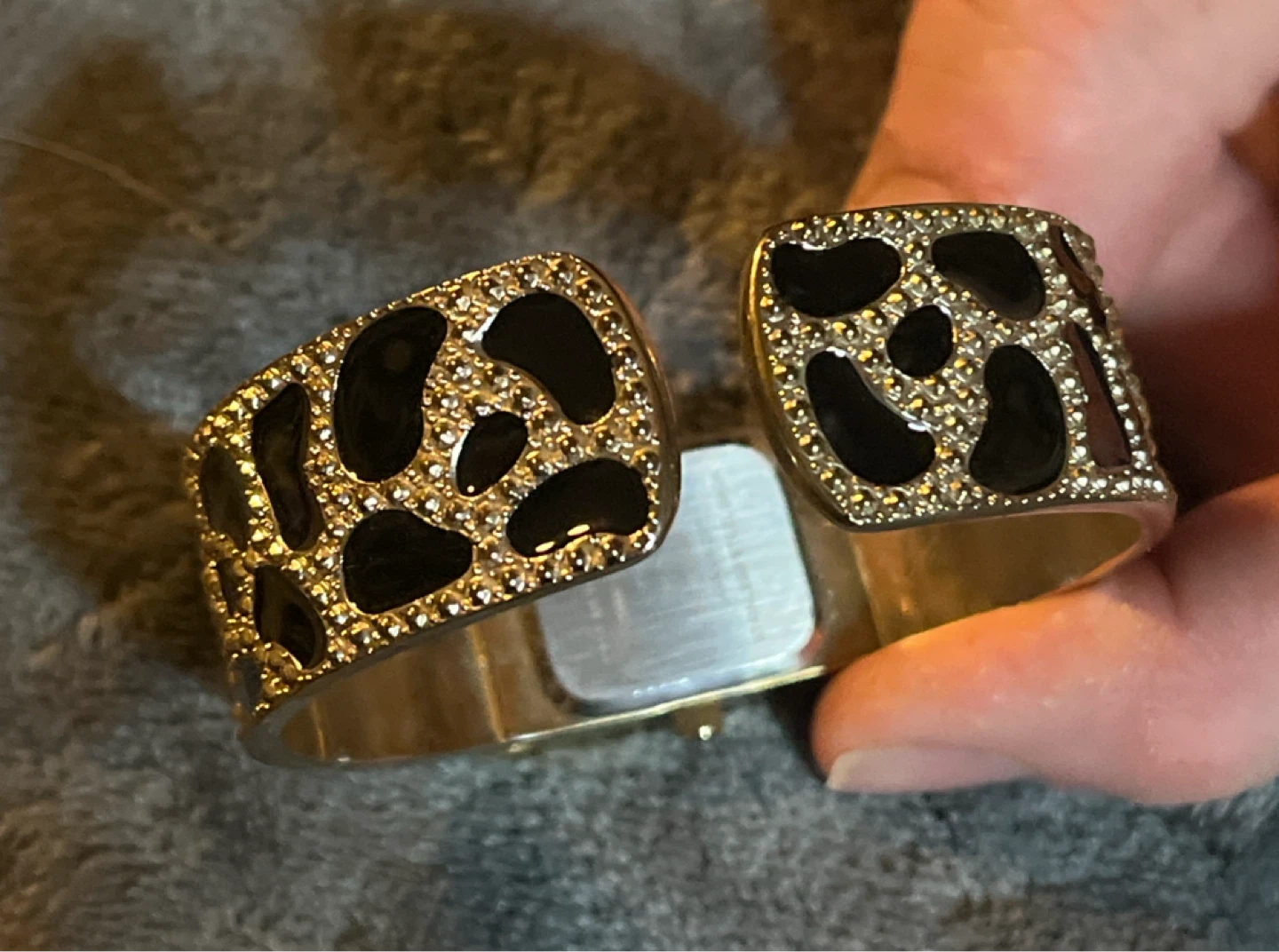 Leopard Print Cuff Watch - photo 3