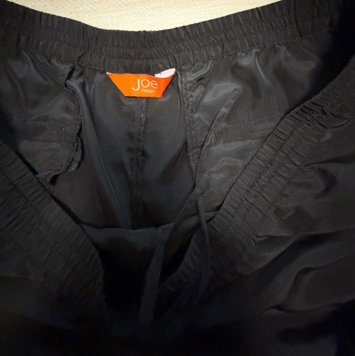 Joe Fresh Black Drawstring Pants - photo 3
