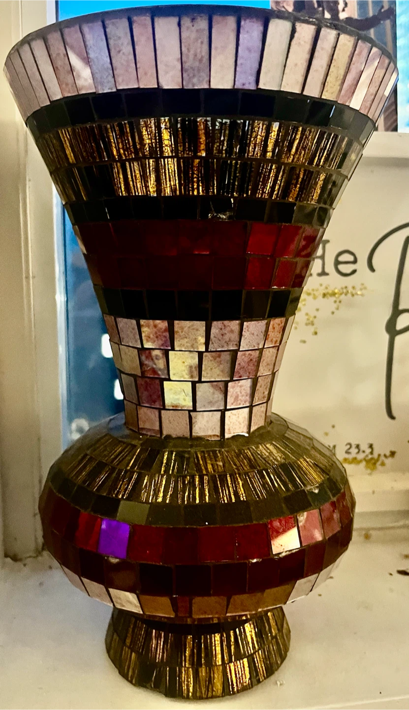 Mosaic Tile Decorative Vase - photo 3