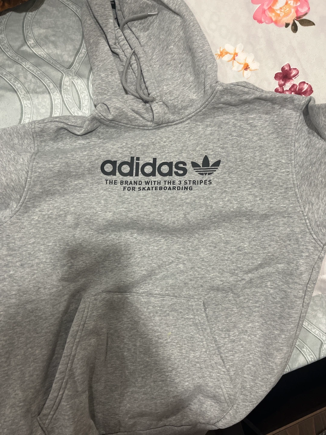 Adidas Skateboarding Grey Hoodie