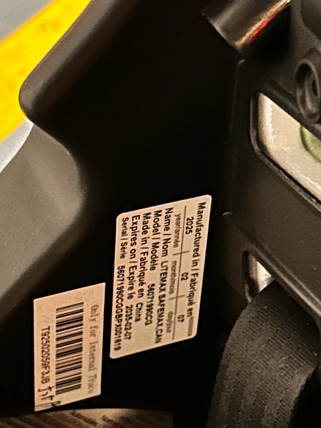 Evenflo Litemax Safemax Infant Car Seat - photo 3