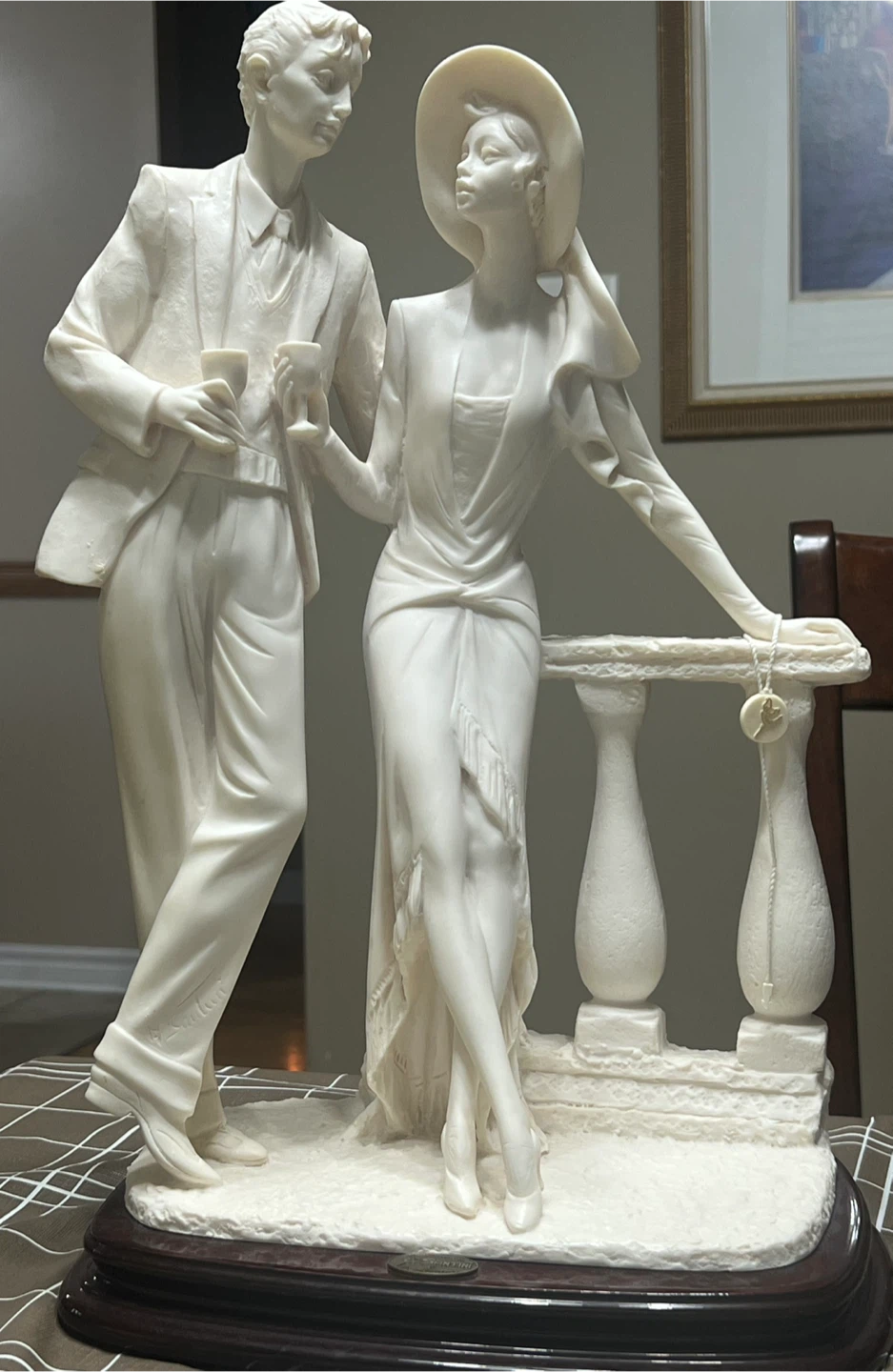 Santini Italian Alabaster Sculpture