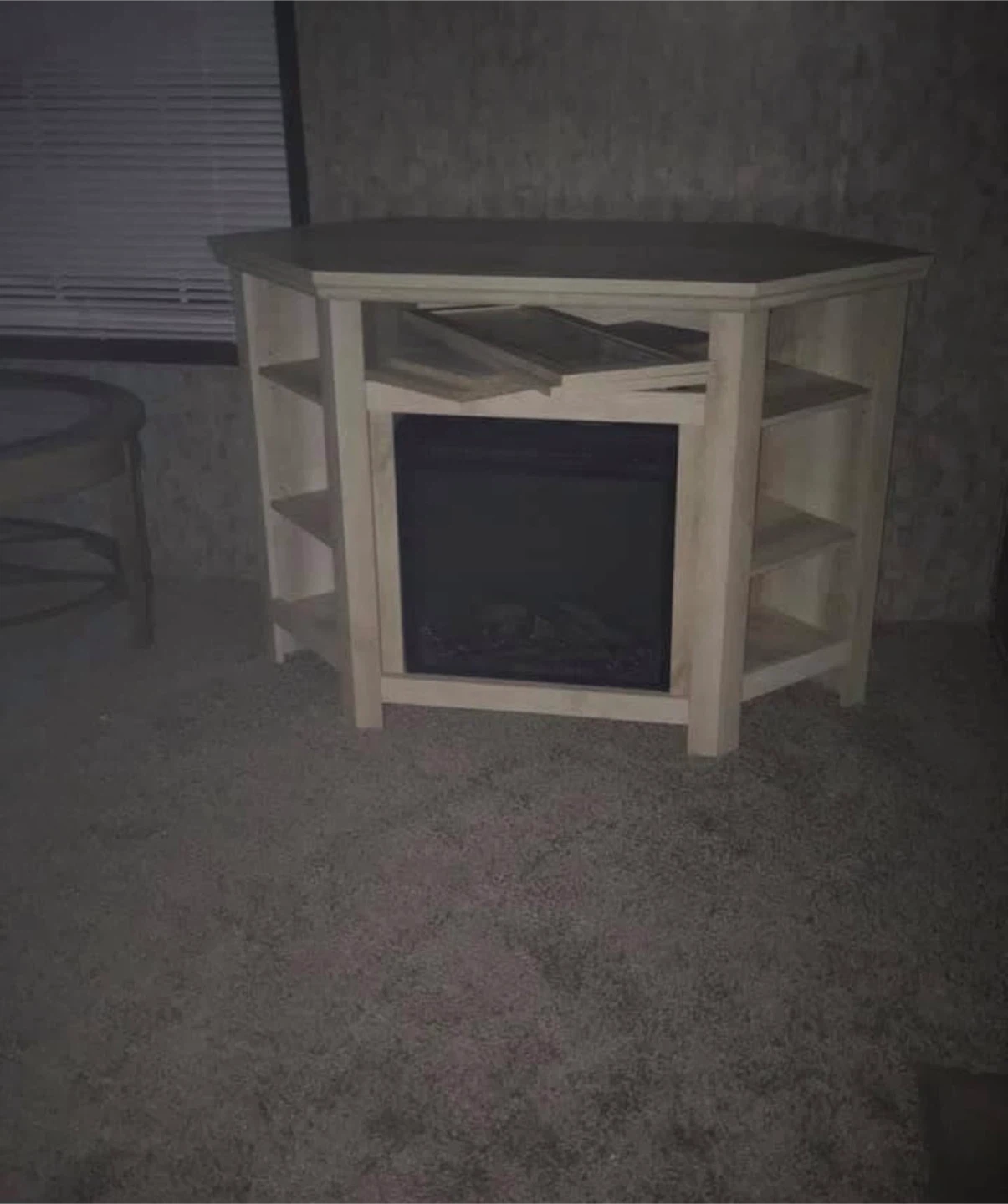 Dakota Fields Euripides 48" Corner Media Console Fireplace - photo 4