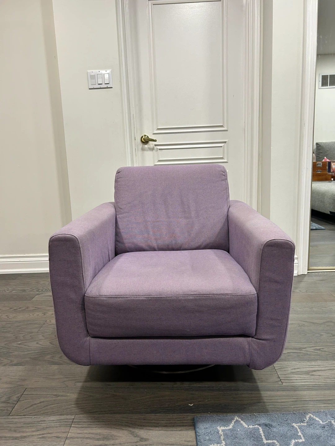 Italsofa Lavender Swivel Armchair - photo 2