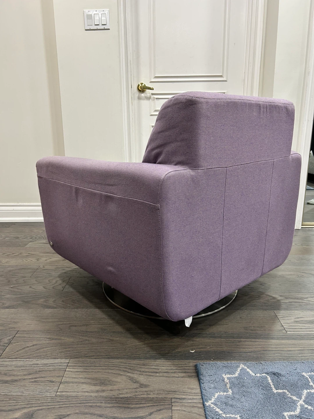 Italsofa Lavender Swivel Armchair - photo 5